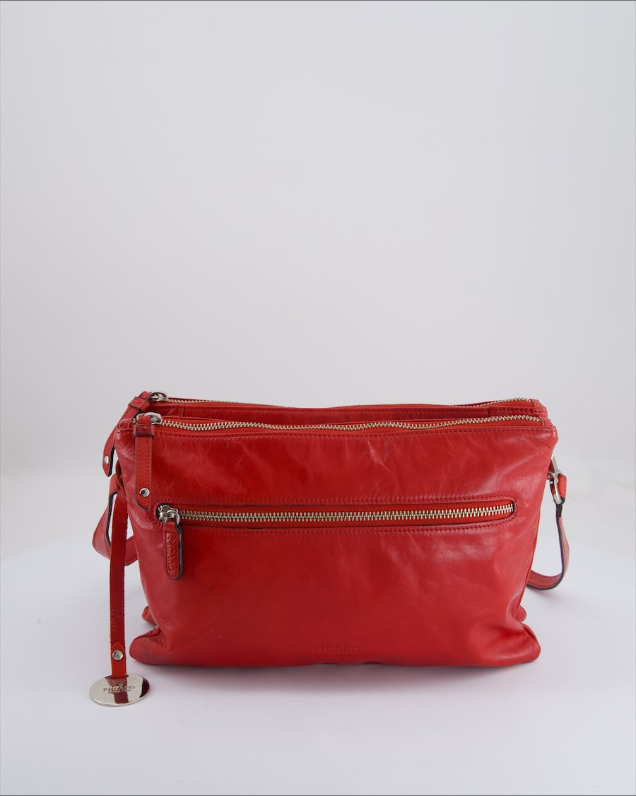 Picard Crossbody Bag Leather Red