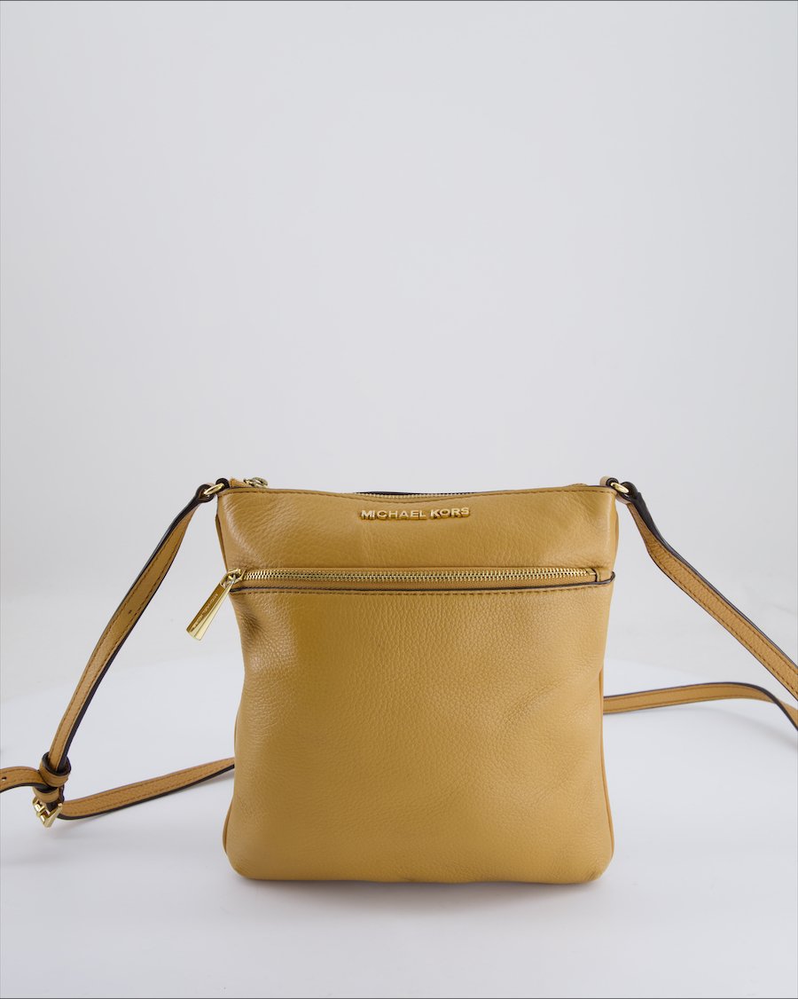 Michael Kors Crossbody Bag Leather Camel