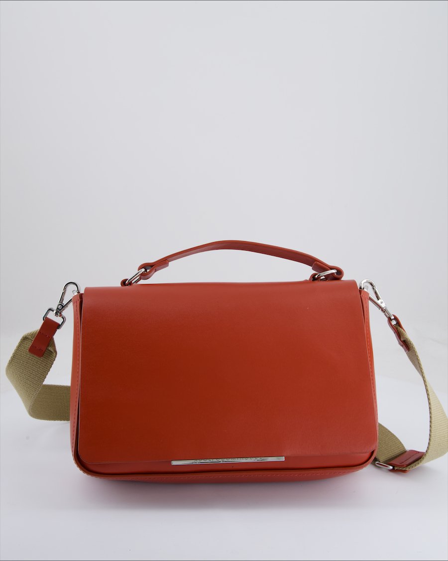 Adolfo Dominguez Crossbody bag Leather Burgundy