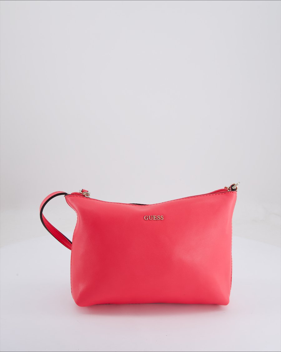 Guess Shoulder Bag Polyurethane Pink