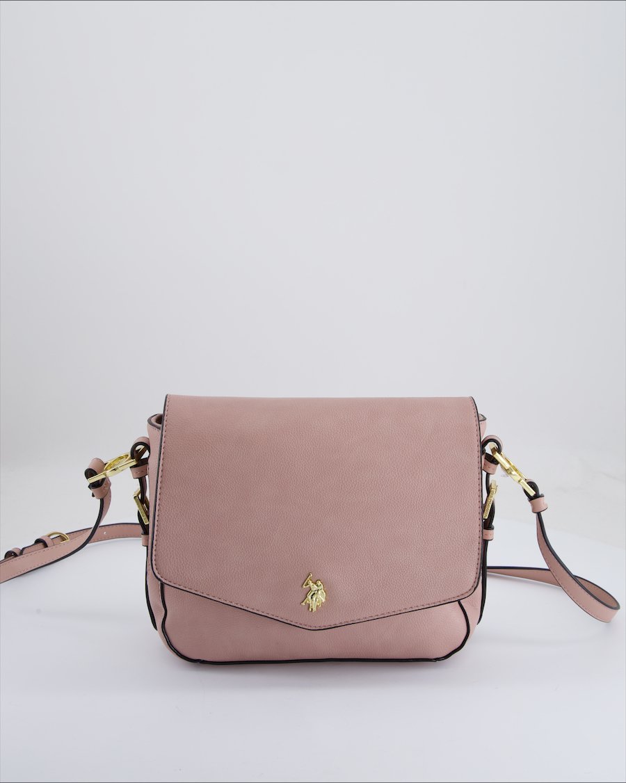 U.S.POLO ASSN Crossbody Bag Polyurethane Dusty Rose
