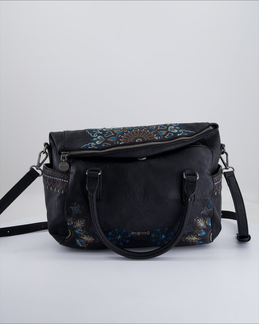 Desigual Crossbody Bag Leather Black