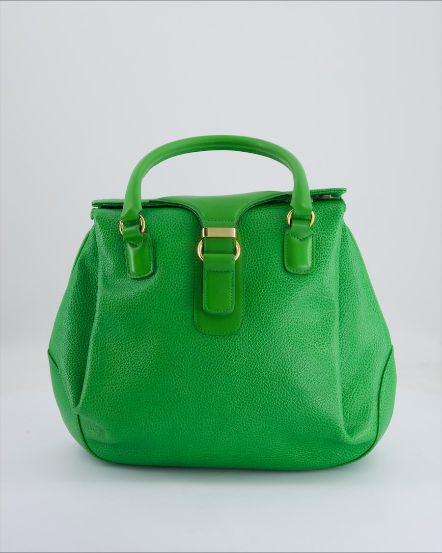 Ferramoro Handbag Leather Green
