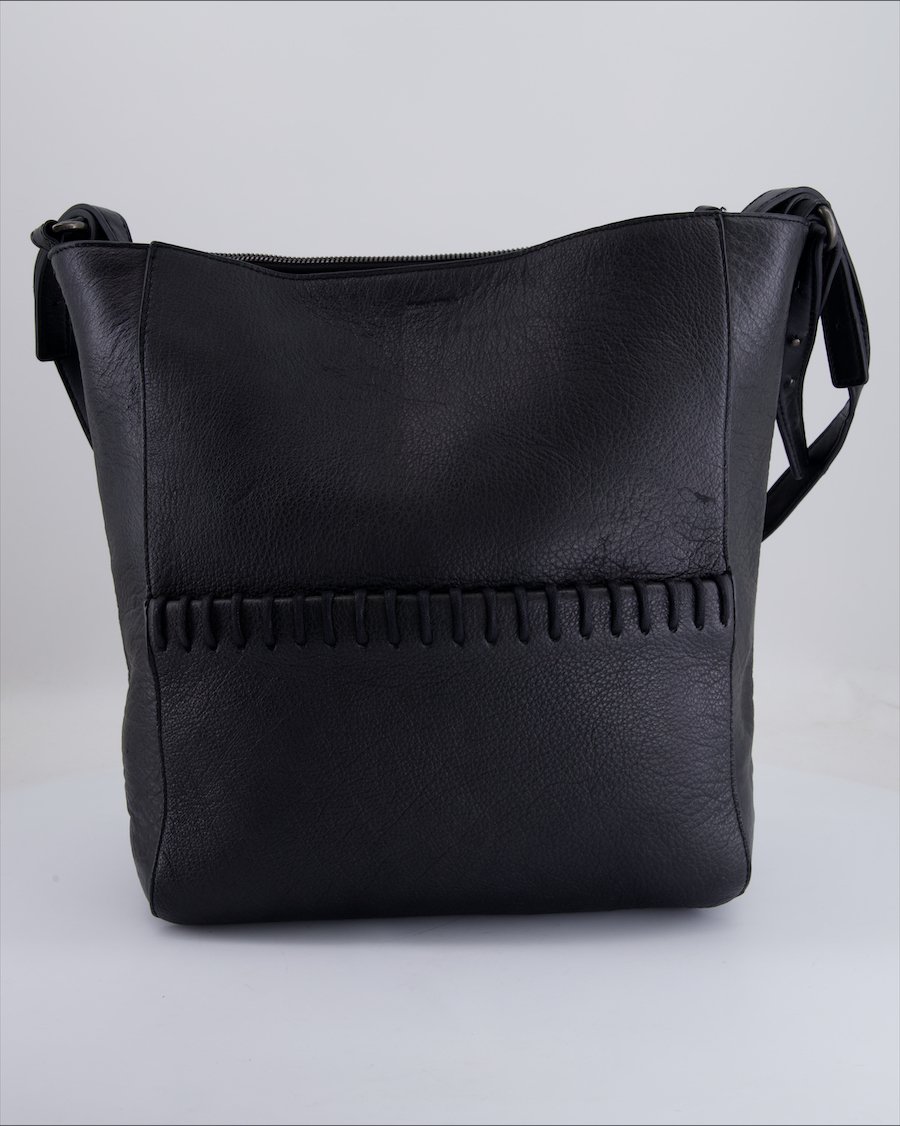 Marc O' Polo Crossbody Bag Leather Black