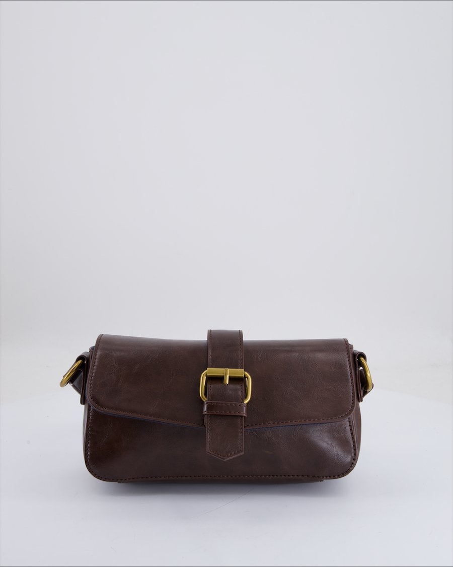 Unbranded Shoulder Bag Leather Brown