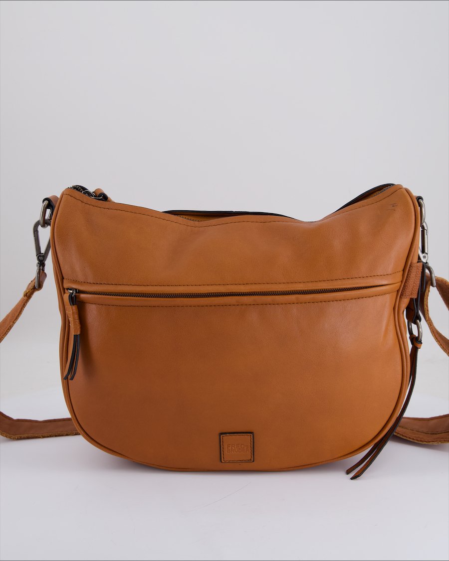 Freds Bruder Crossbody bag Leather Brown