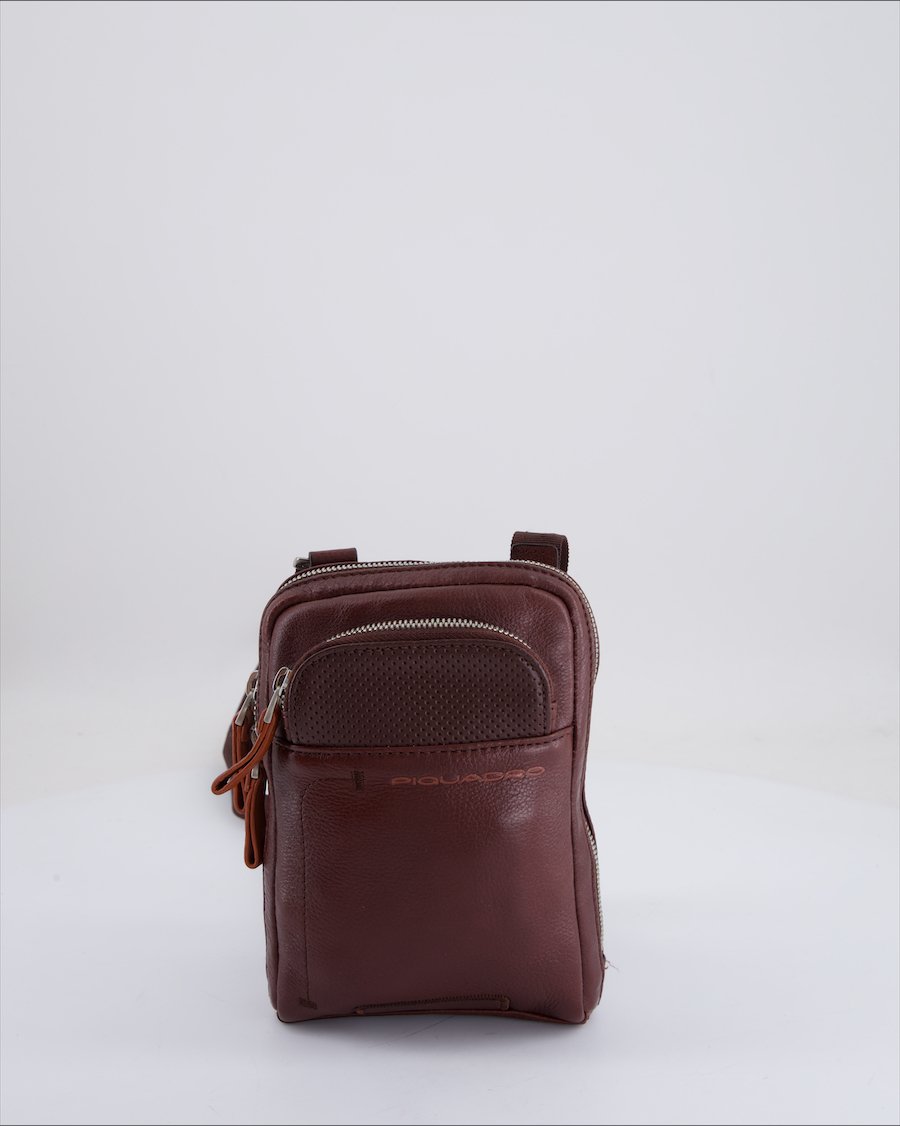 Piquadro Crossbody Bag Leather Brown