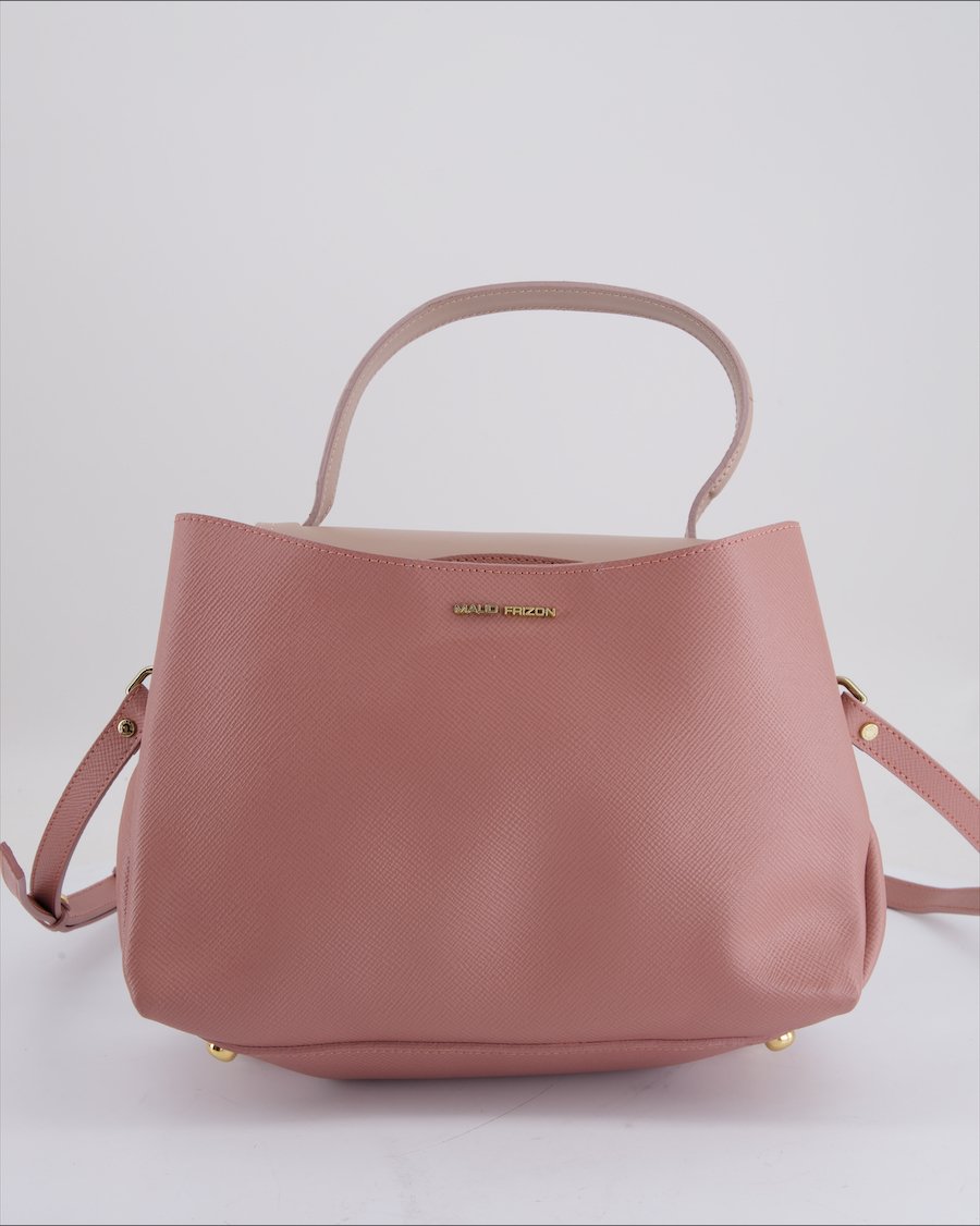 Maud Frizon Handbag Leather Pink