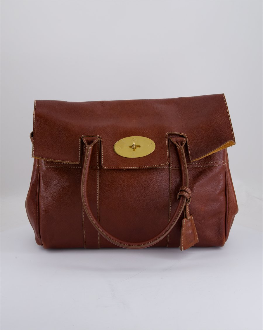 Mulberry Handbag Leather Brown