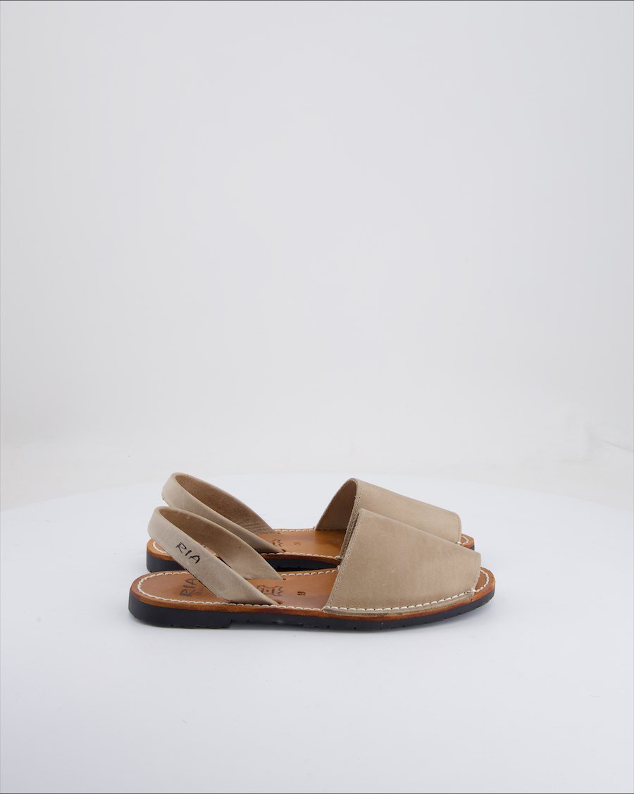 Ria Sandals Leather Beige Eu 38