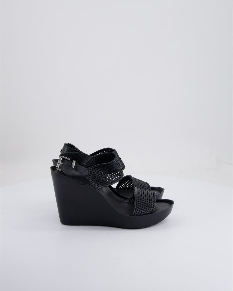 Max  Wedges Leather Black Eu 37