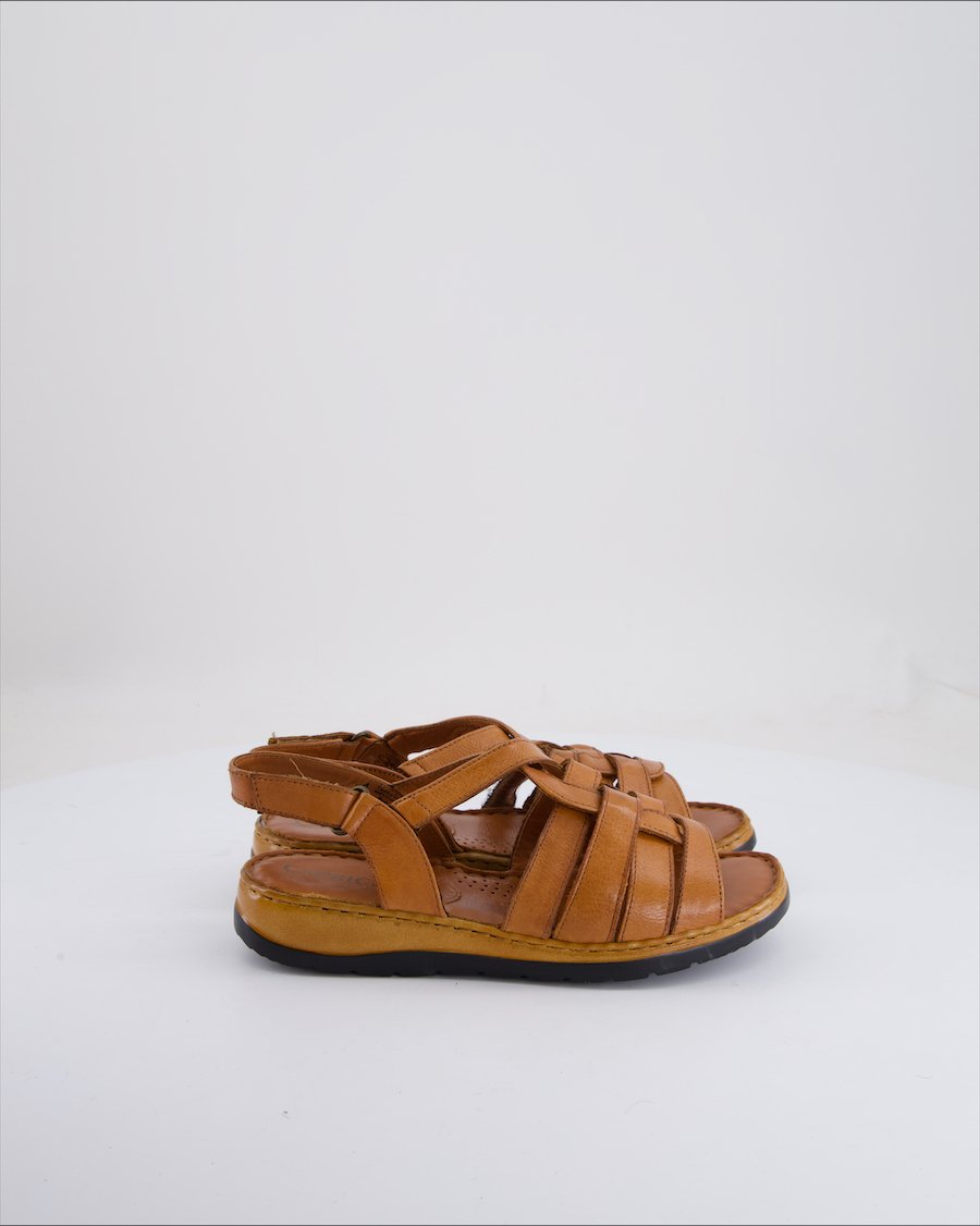 Caprice Sandals Leather Camel Eu 37