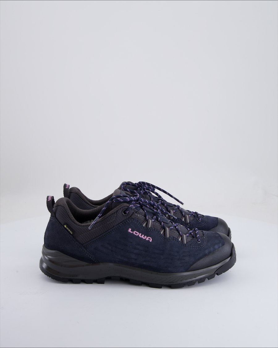 Lowa Trainers Suede Navy EU 40