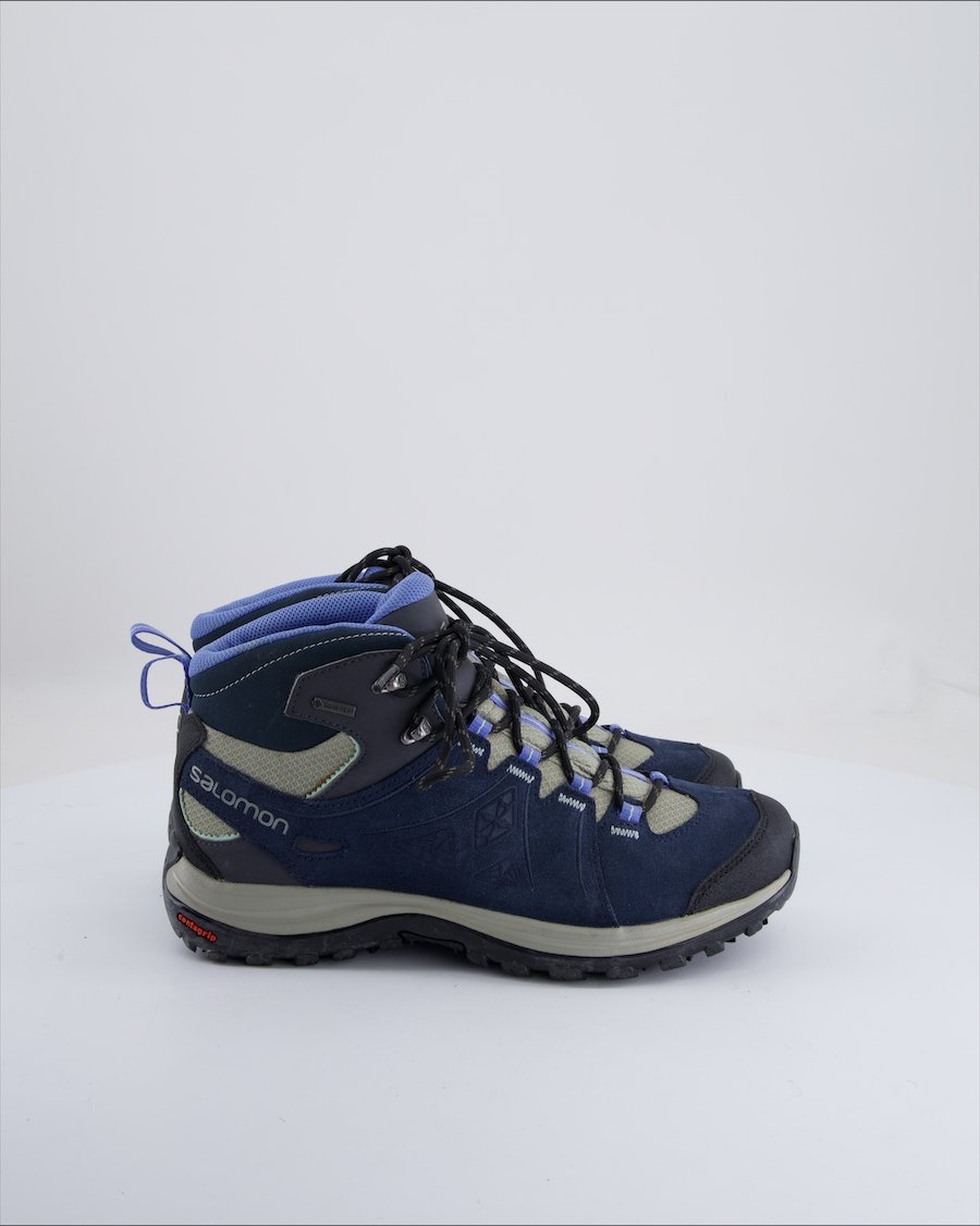 Salomon Trainers Leather Blue EU 40