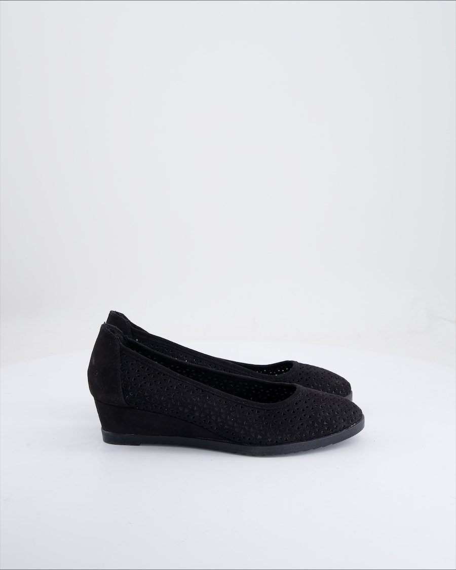 Graceland Sandals Suede Black EU 38