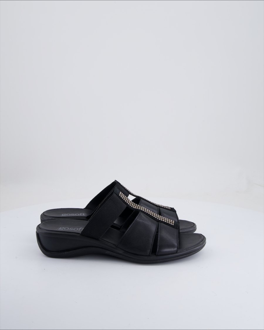 GoSoft Sandals Leather Black Eu 41