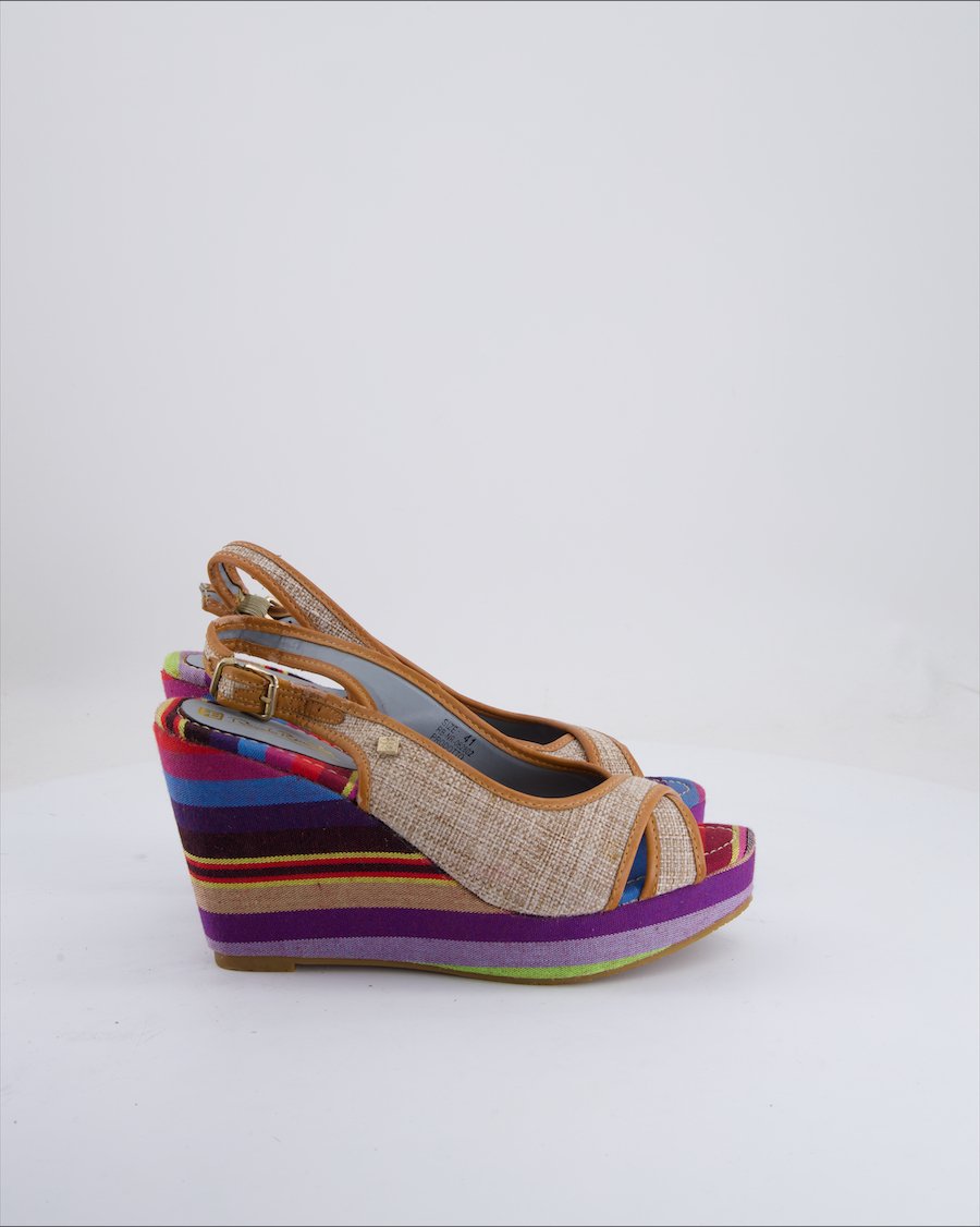 Renato Balestra Wedges Cloth Multicolour Eu 41