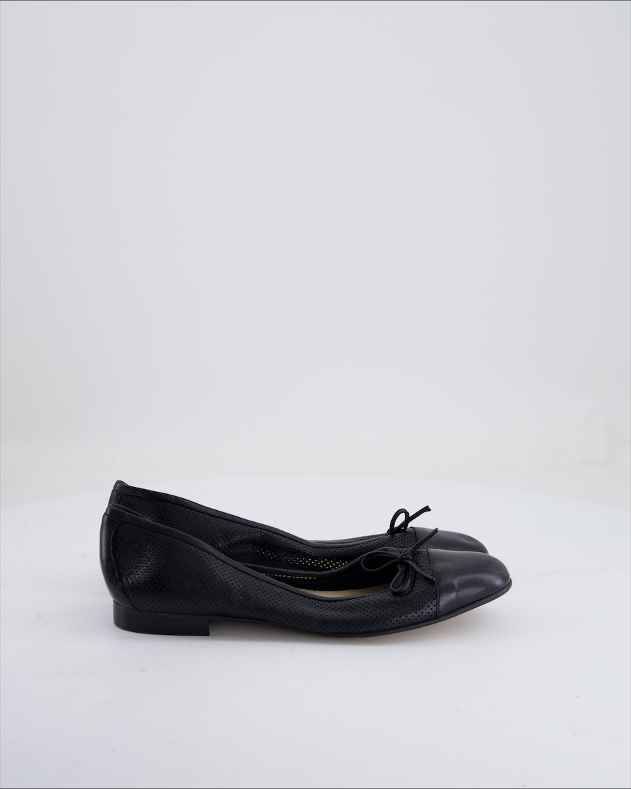 Andrea Ballet Flats Leather Black EU 38