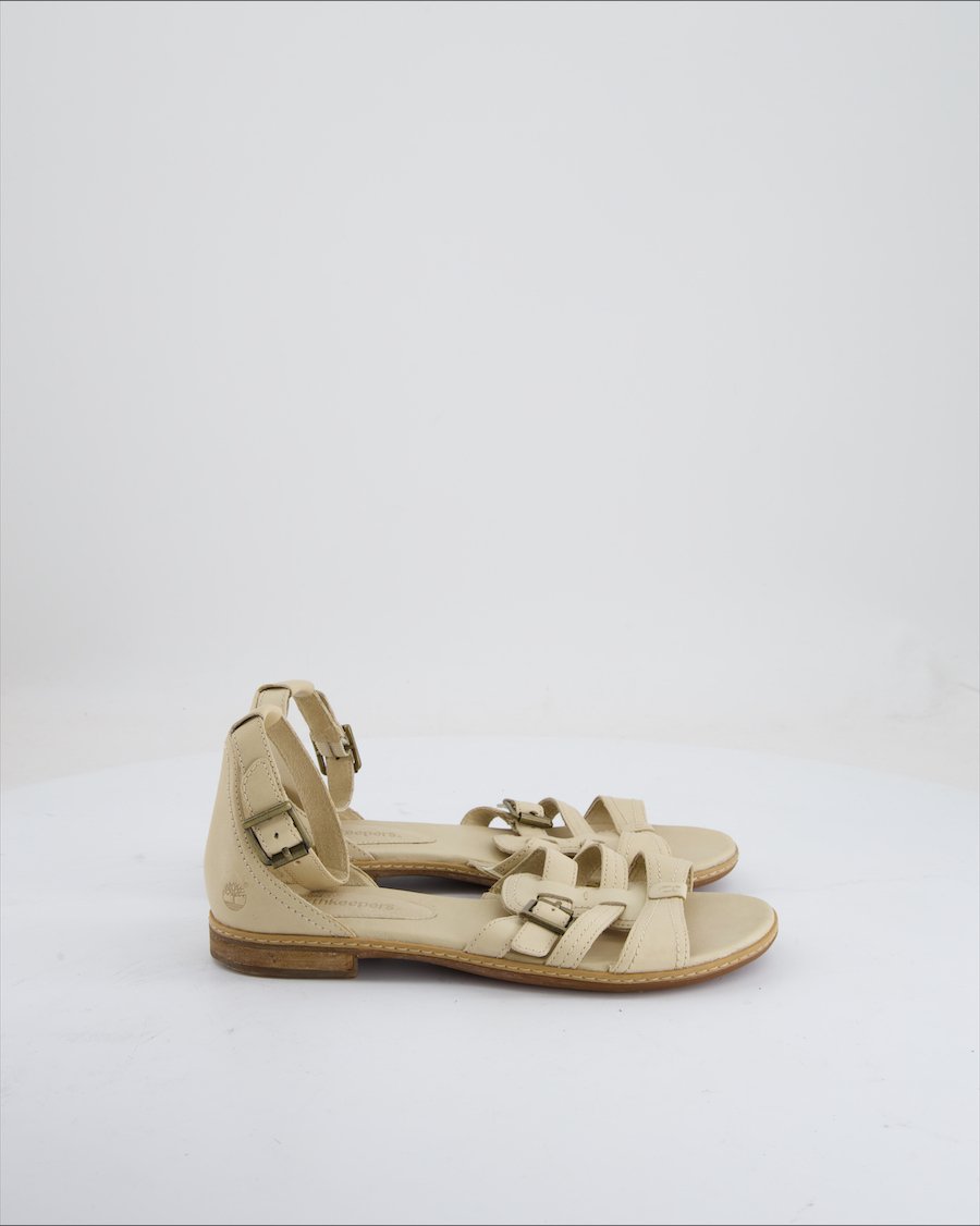 Timberland Sandals Leather Beige Eu 36