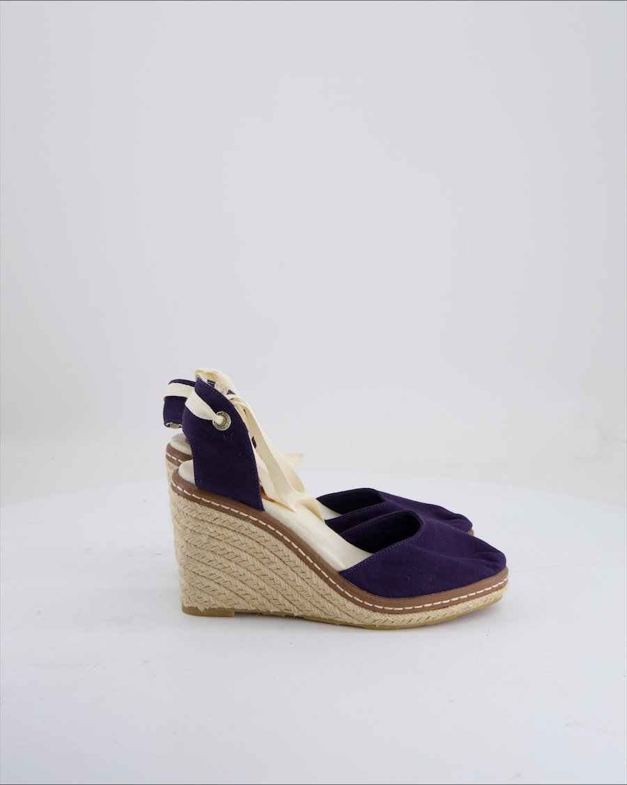 Marina Yachtink Wedges Cloth Blue Eu 35