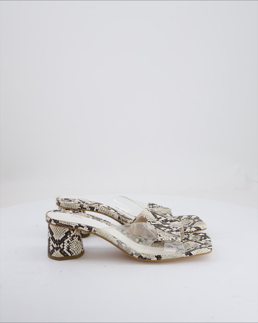 Zara Heels Leather Multicolour Eu 41