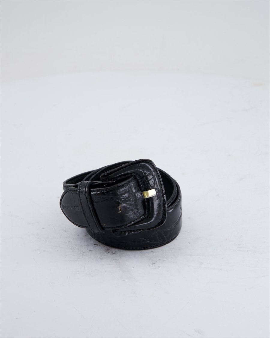 Prada Belt Leather Black