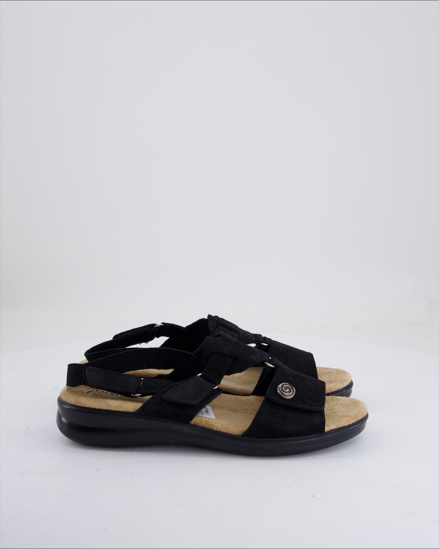Poly Flex Sandals Suede Black Eu 41