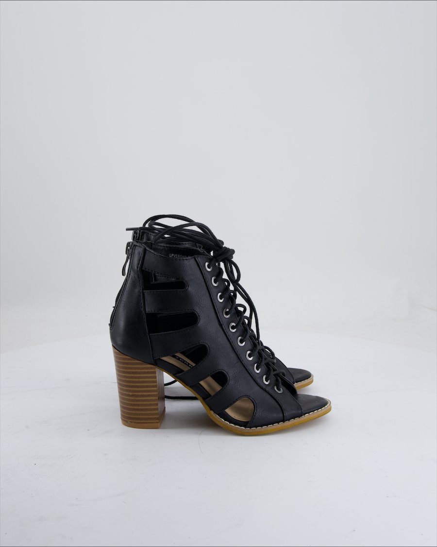 Pied A' Terre Sandals Leather Black Eu 36
