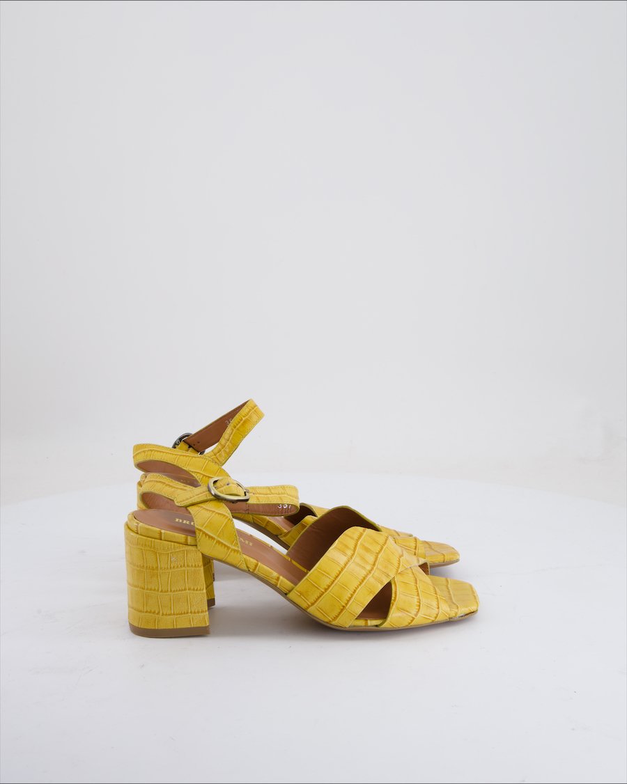 Bruno Premi Heels Leather Yellow EU 36