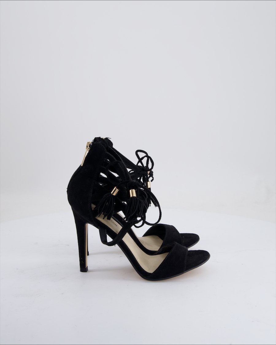 Star Collection Heels Suede Black Eu 36