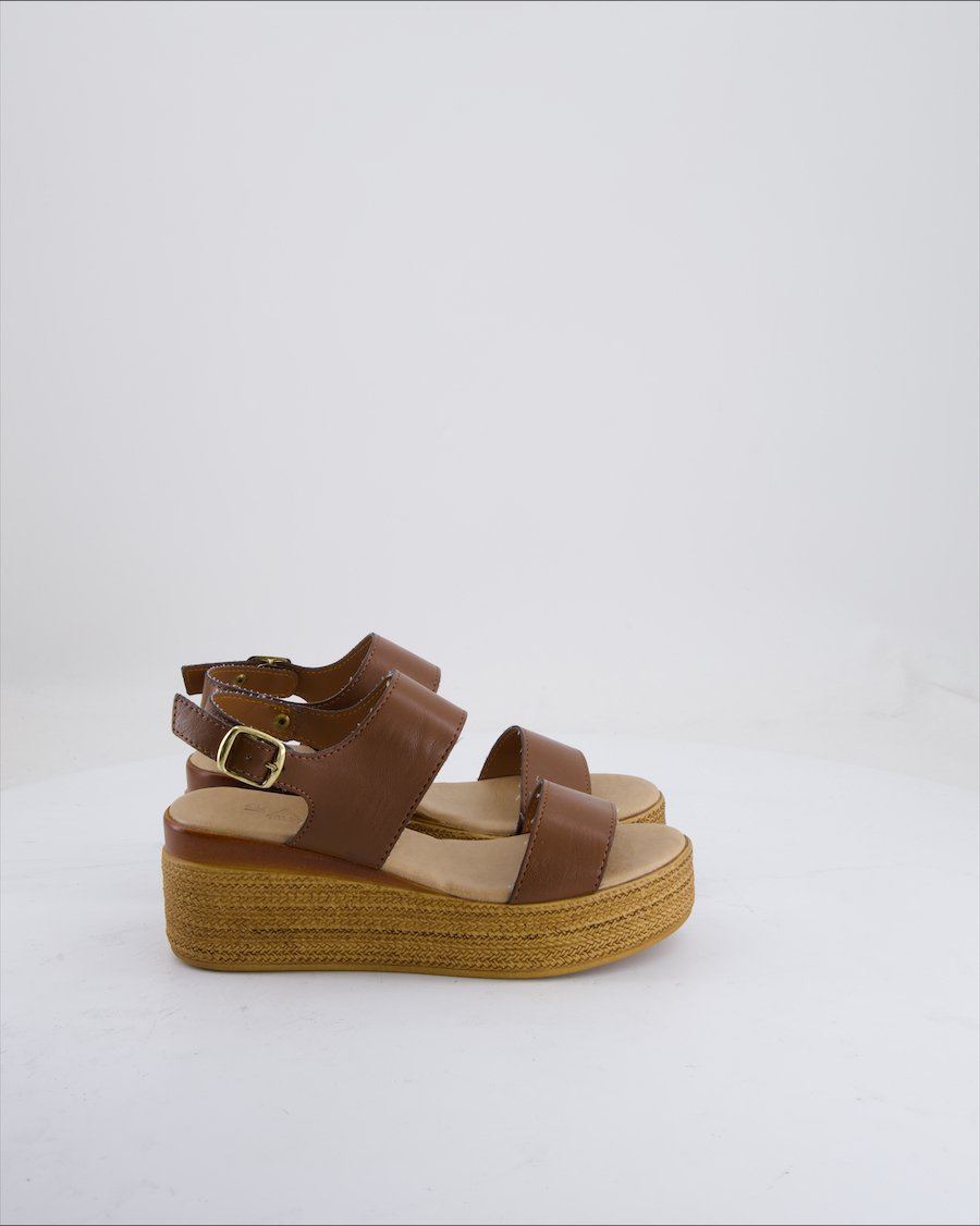 Sara Collection Sandals Polyurethane Brown EU 35