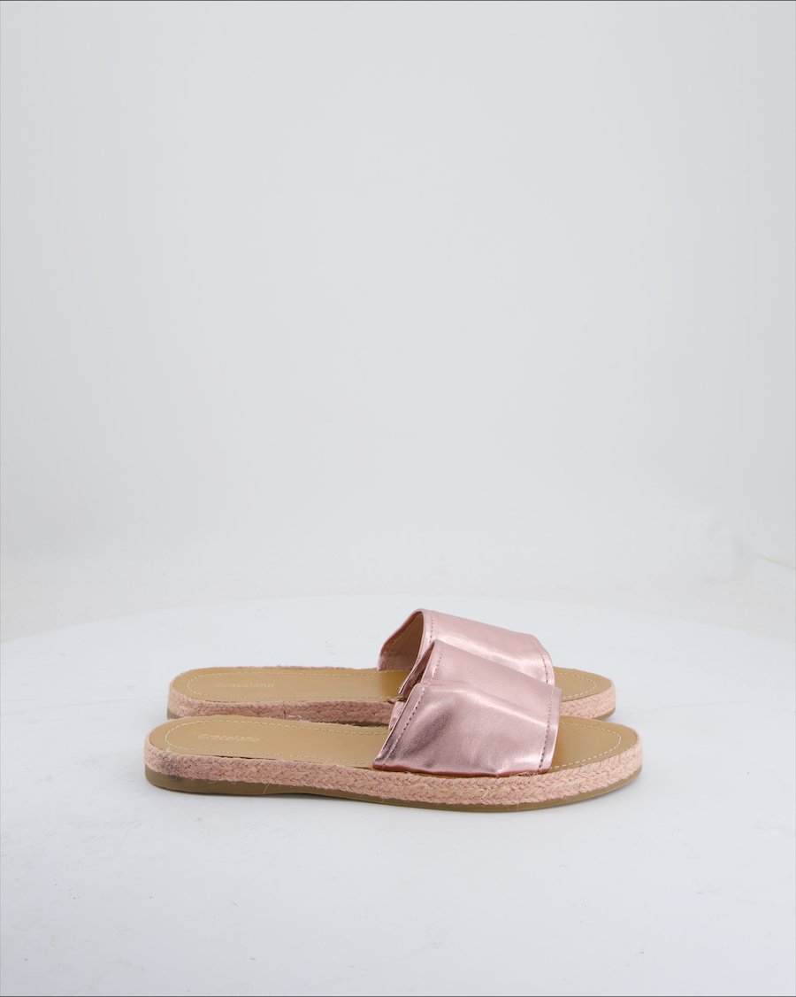 Graceland Sandals Polyurethane Rose Gold EU 40
