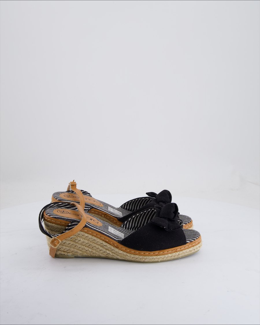 Esmara Wedges Cloth Black Eu 40