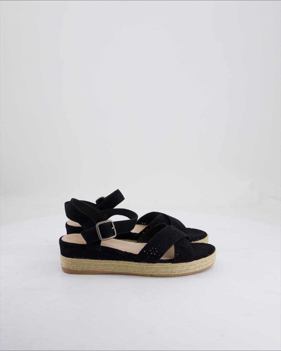 Graceland Sandals Suede Black Eu 37