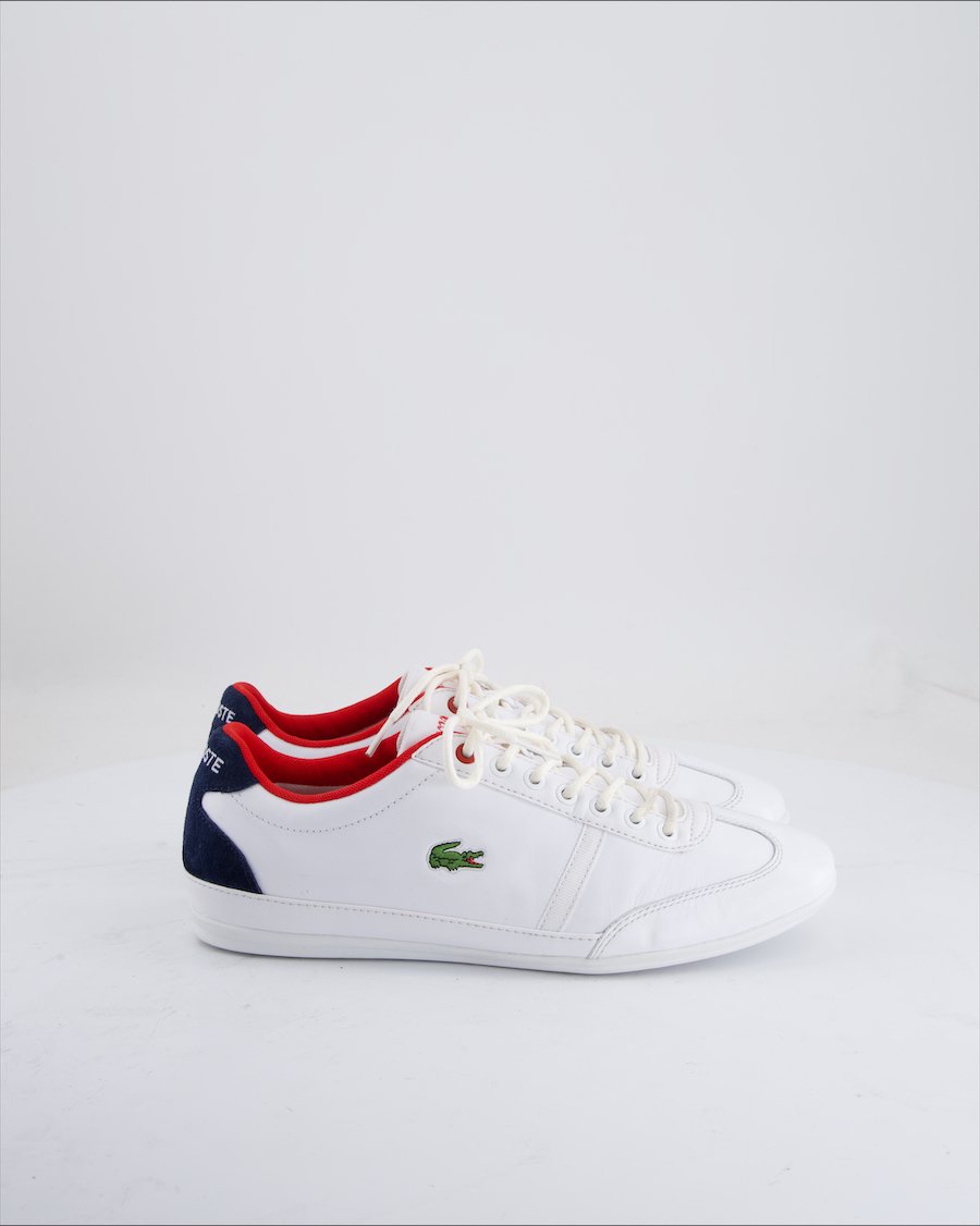 Lacoste Trainers Leather White Eu 42