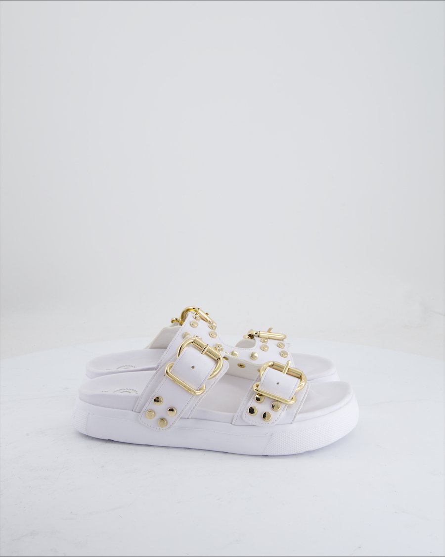 Bugatti Sandals Polyurethane White Eu 39