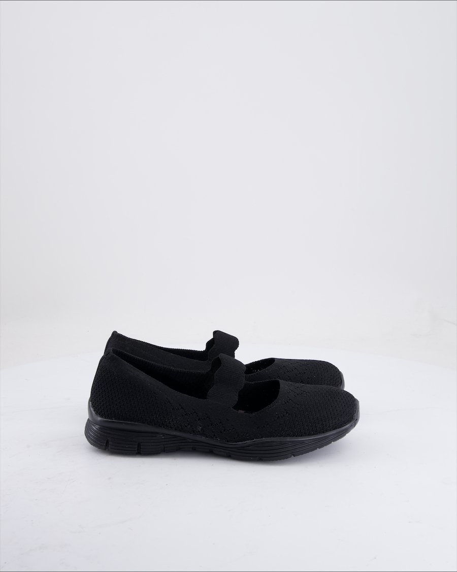 Skechers Flats Cloth Black Eu 36