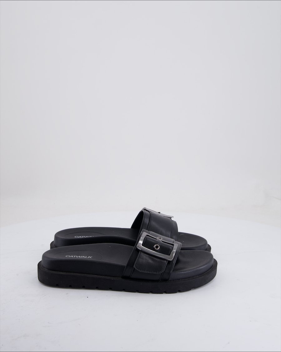 Catwalk Sandals Leather Black Eu 37