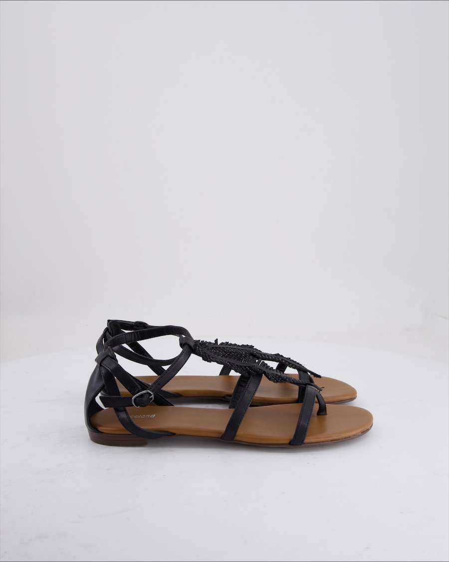 Graceland Sandals Polyurethane Black Eu 41
