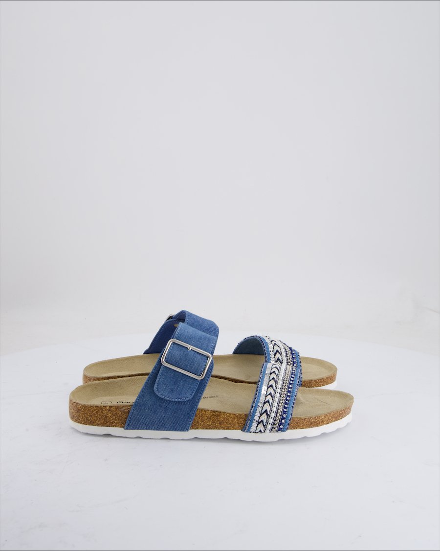 Graceland Sandals Cloth Denim Eu 41