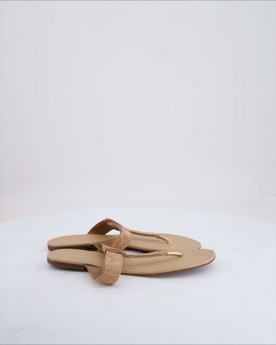 Graceland Sandals Polyurethane Bronze Eu 38