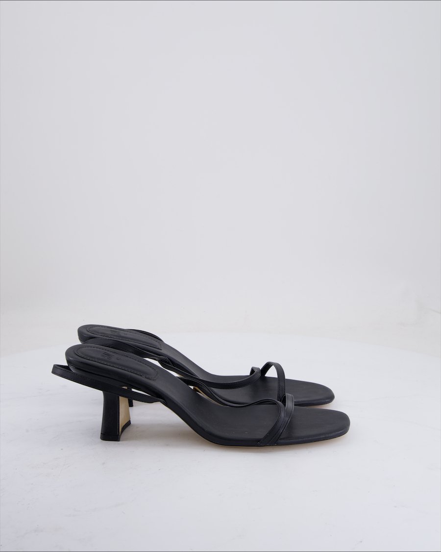 H&M Sandals Polyurethane Black Eu 42