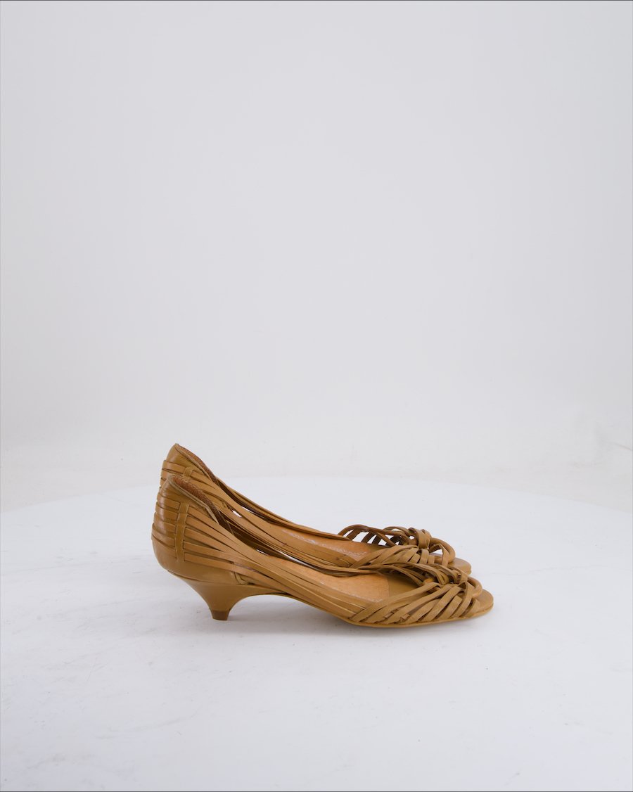 FRIIS & COMPANY Heels Leather Camel Eu 35