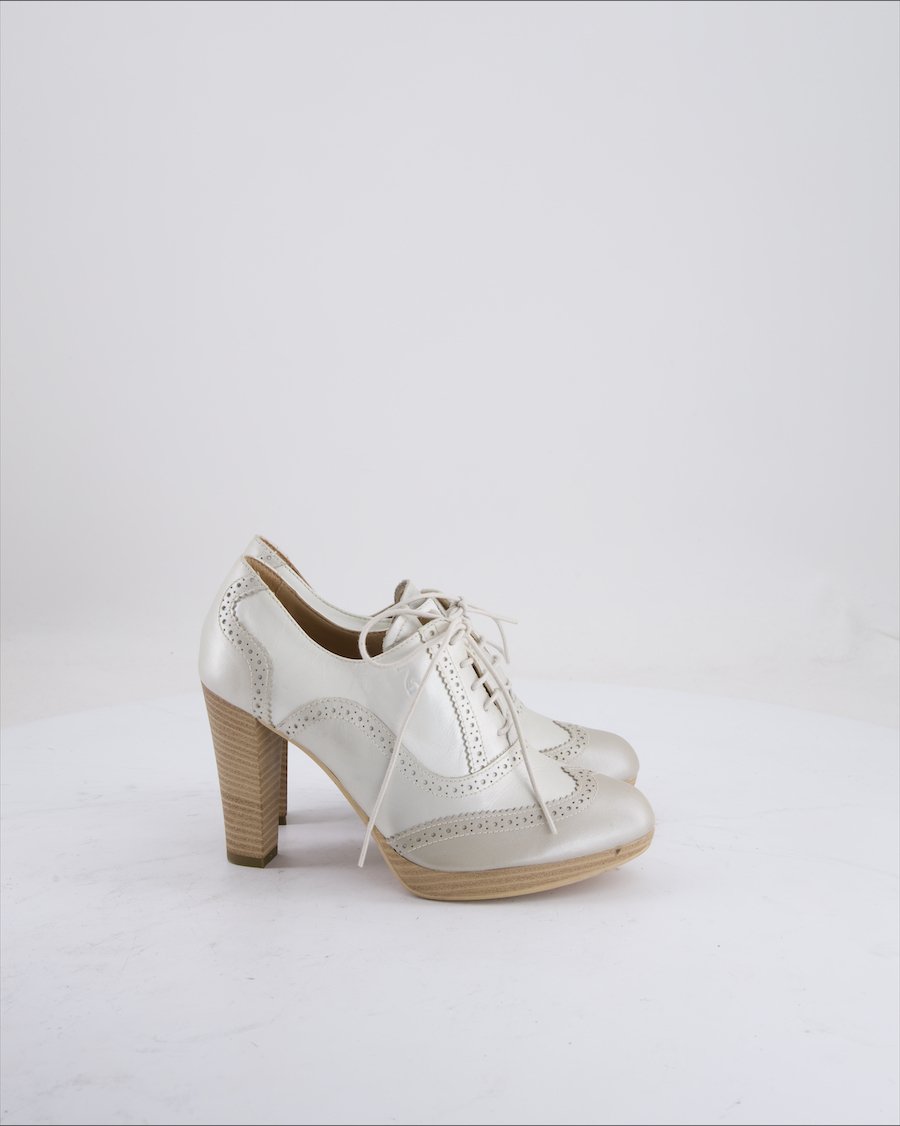 Nero Giardini Heels Leather White Eu 35