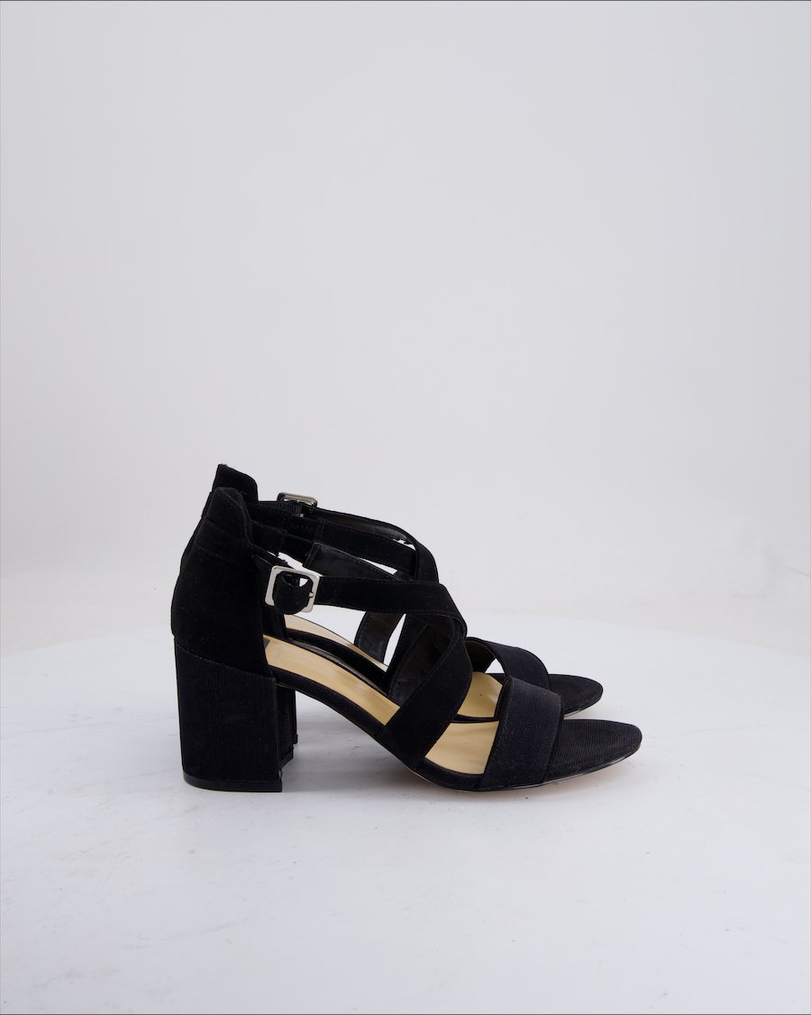 Bata Heels Suede Black Eu 39