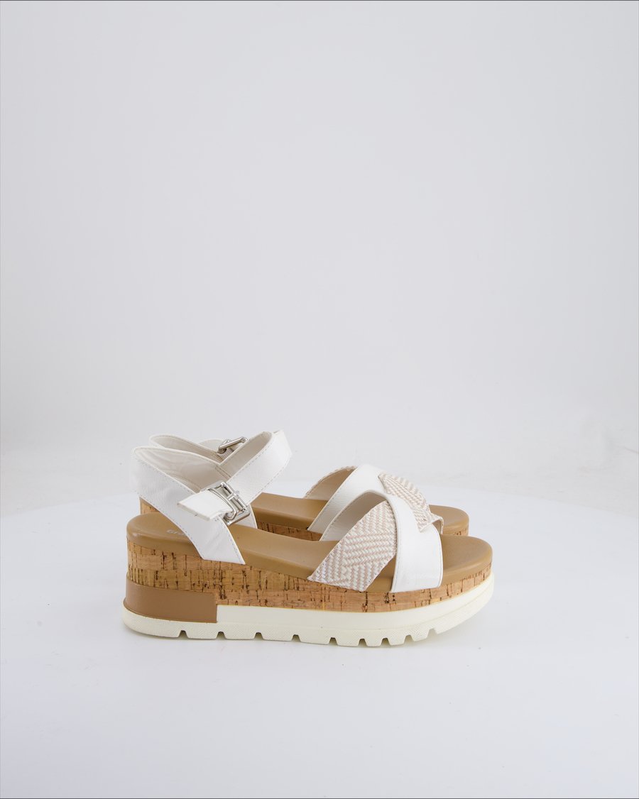Graceland Sandals Leather White Eu 36