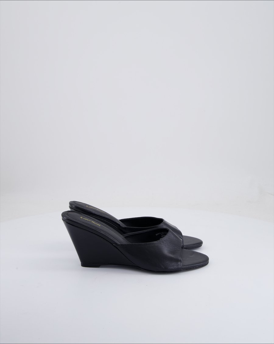 &Other Stories Sandals Leather Black Eu 36