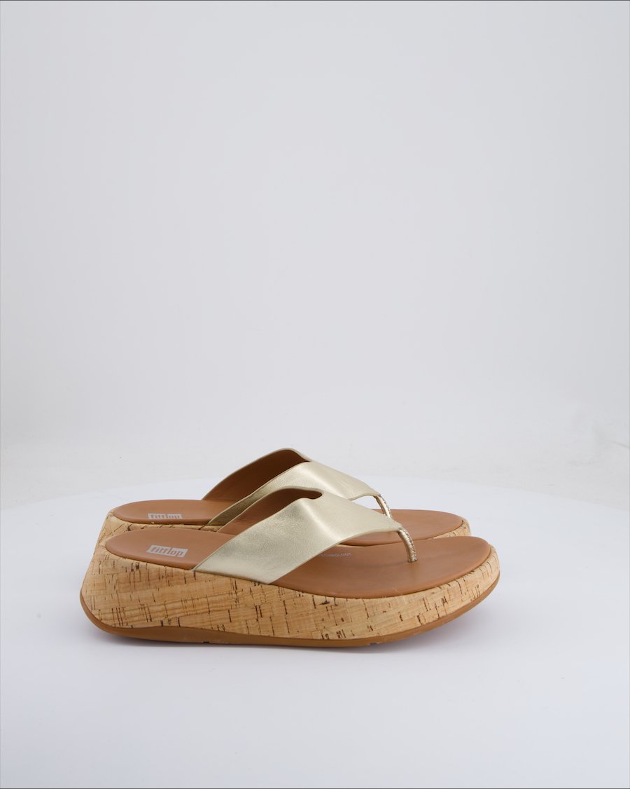 Fit Flop Sandals Leather Gold Eu 38