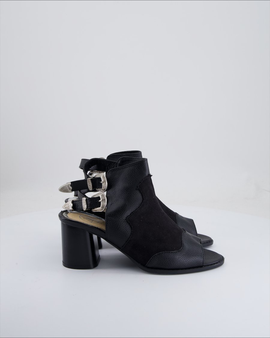 Unbranded Heels Polyurethane Black Eu 40