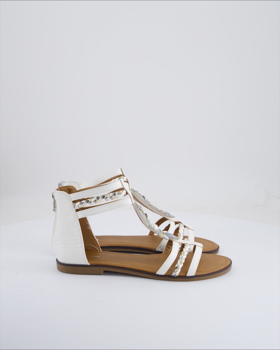 Graceland Sandals Polyurethane White Eu 40